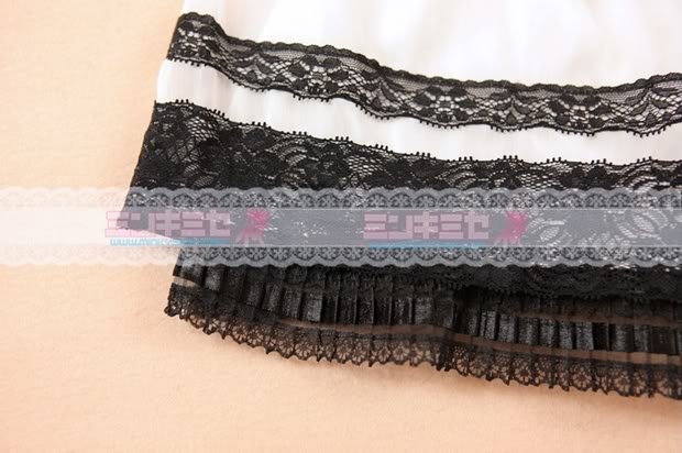 Sleeveless Lace Maid Dress